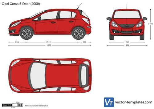 Opel Corsa D 5-Door