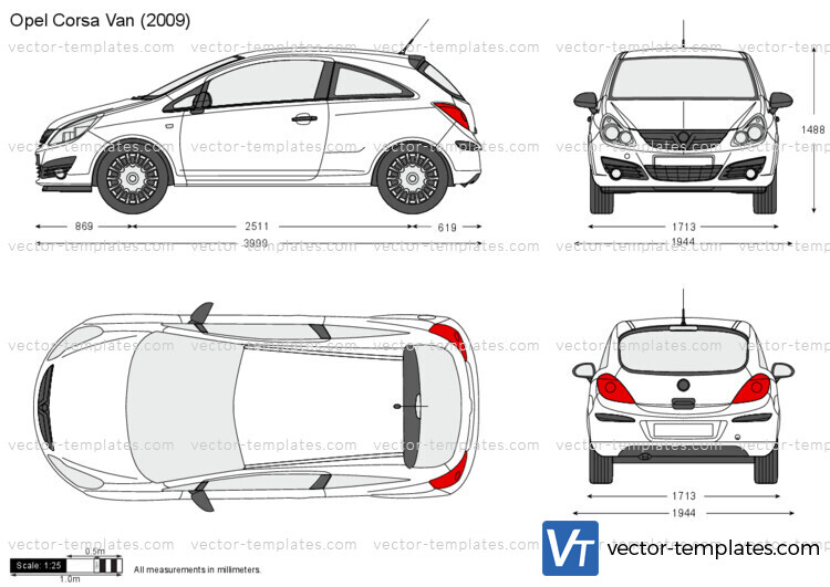 Opel Corsa D Van