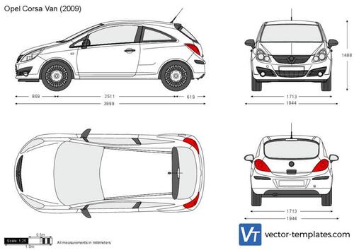 Opel Corsa D Van