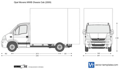 Opel Movano MWB Chassis Cab