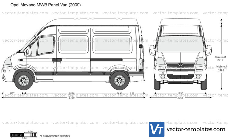 Opel Movano MWB Panel Van