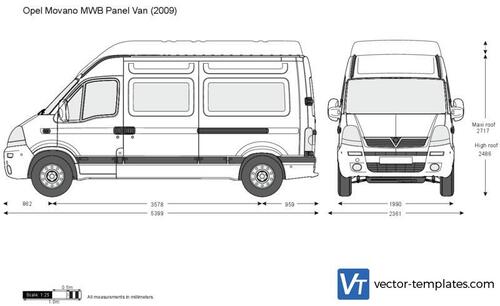 Opel Movano MWB Panel Van