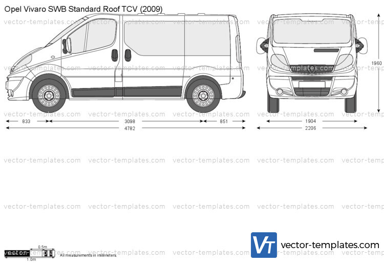 Opel Vivaro SWB Standard Roof TCV