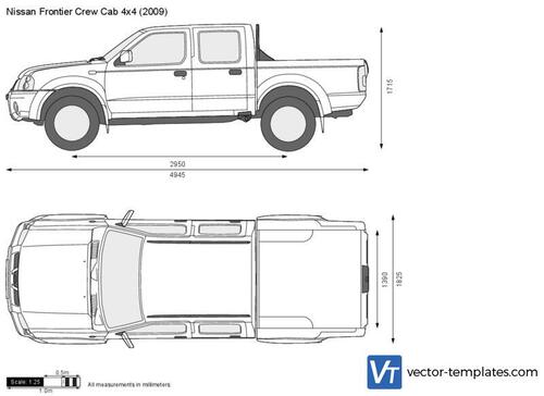 Nissan Frontier Crew Cab 4x4