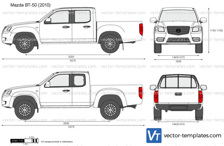 Templates - Cars - Mazda - Mazda BT-50