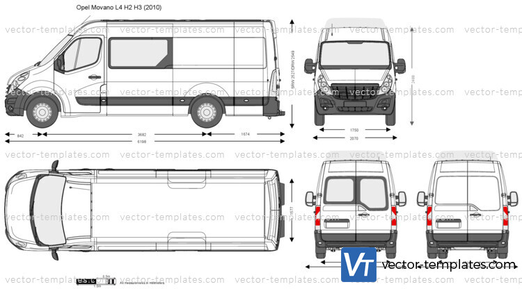 Opel Movano L4 H2 H3