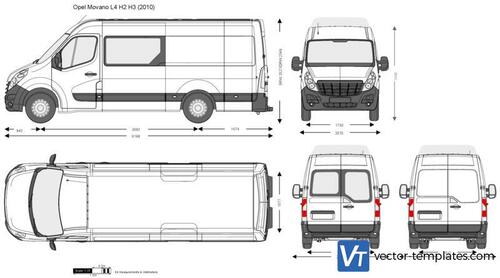 Opel Movano L4 H2 H3