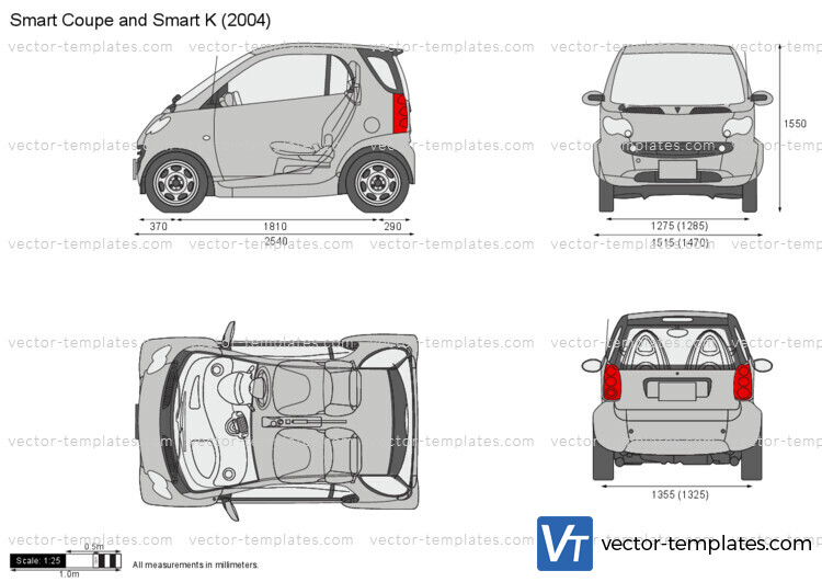 Smart Coupe and Smart K