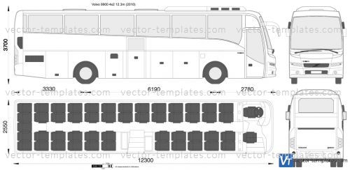 Volvo 9900 4x2 12.3m