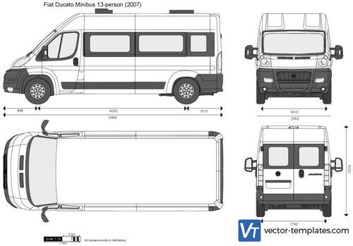 Fiat Ducato Minibus 13-person