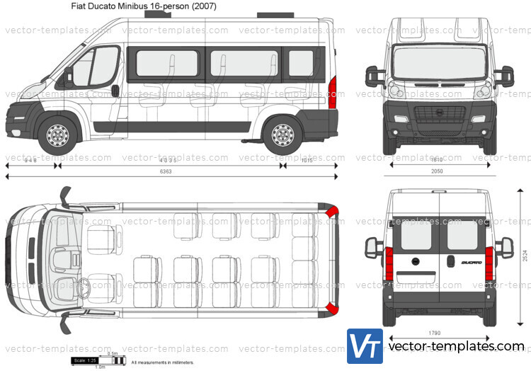 Fiat Ducato Minibus 16-person