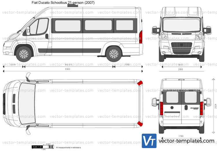 Fiat Ducato Schoolbus 21-person