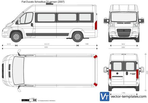 Fiat Ducato Schoolbus 21-person