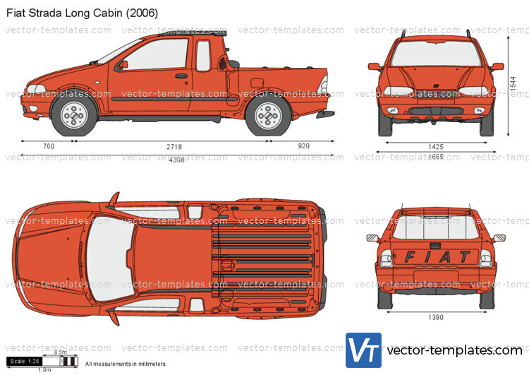 Fiat Strada Long Cabin