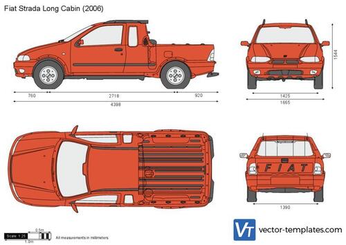 Fiat Strada Long Cabin