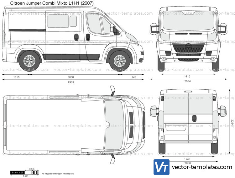 Citroen Jumper Combi Mixto L1H1