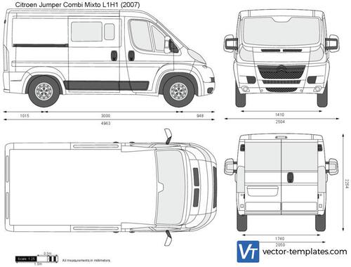 Citroen Jumper Combi Mixto L1H1