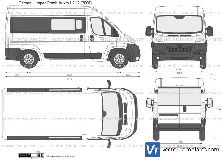 Citroen Jumper Combi Mixto L2H2