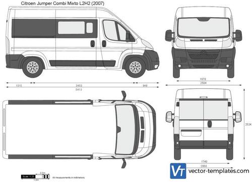 Citroen Jumper Combi Mixto L2H2