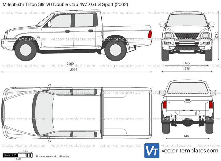 Mitsubishi Triton 3ltr V6 Double Cab 4WD GLS Sport