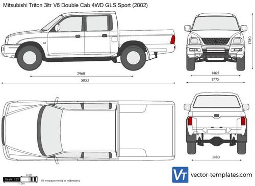 Mitsubishi Triton 3ltr V6 Double Cab 4WD GLS Sport