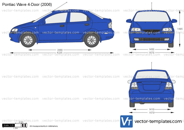 Pontiac G3 Wave 4-Door