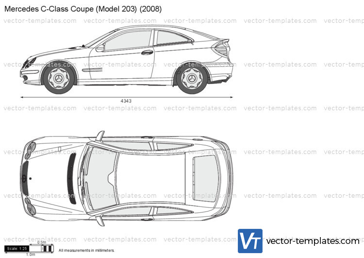 Mercedes Benz C-Class W203 | 3D model