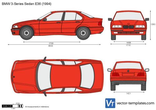 BMW 3-Series Sedan E36