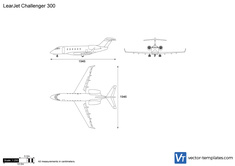 LearJet Challenger 300
