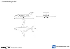 LearJet Challenger 605