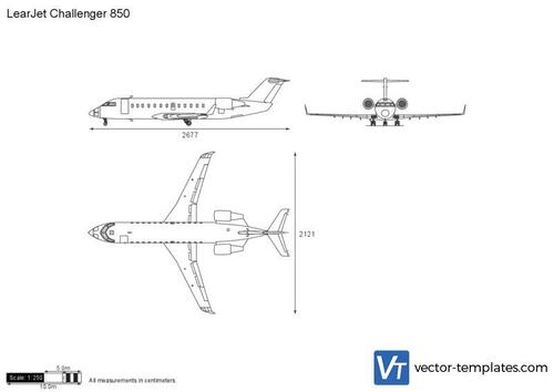 LearJet Challenger 850