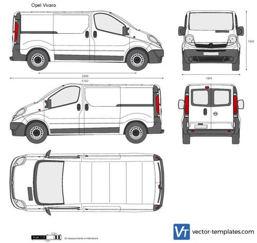 Opel Vivaro LWB Standard Roof