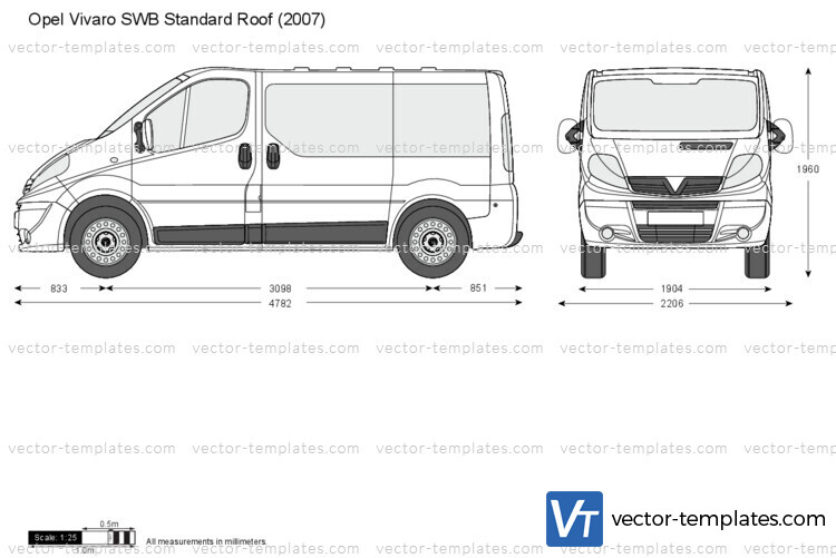 Opel Vivaro SWB Standard Roof