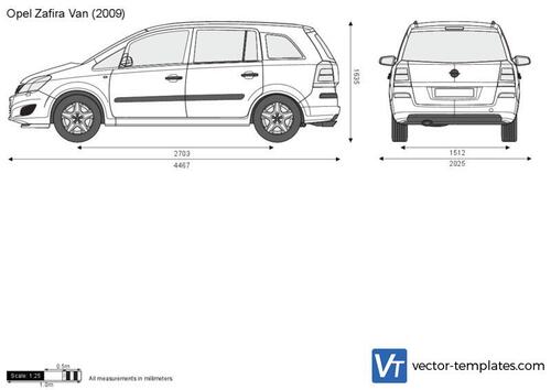 Opel Zafira Van