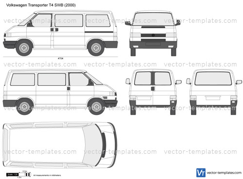 Volkswagen Transporter T4 SWB