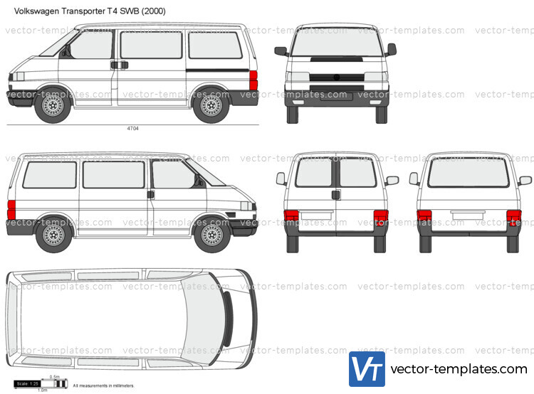 Volkswagen Transporter T4 SWB