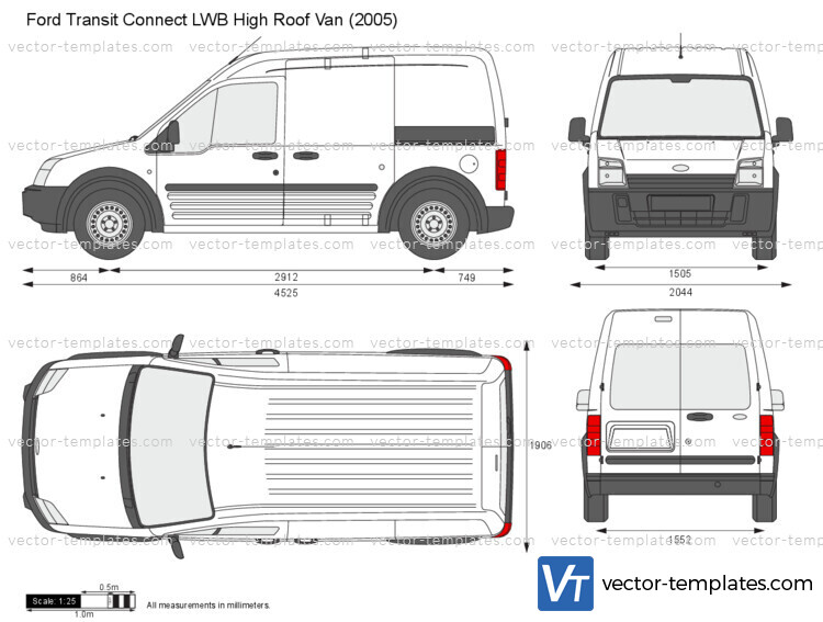 Ford Transit Connect LWB High Roof Van