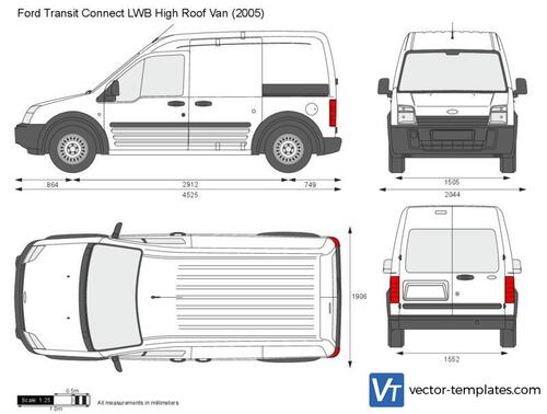 Ford Transit Connect LWB High Roof Van