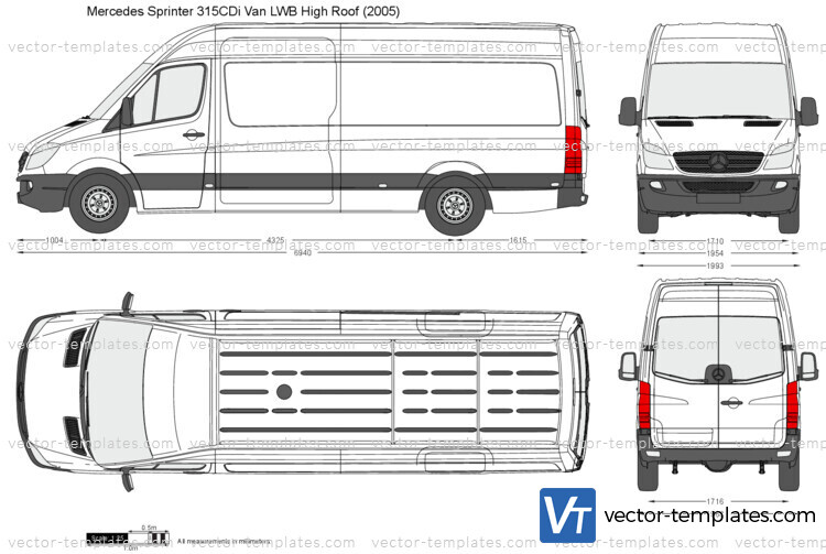 Mercedes-Benz Sprinter 315CDi Van LWB High Roof