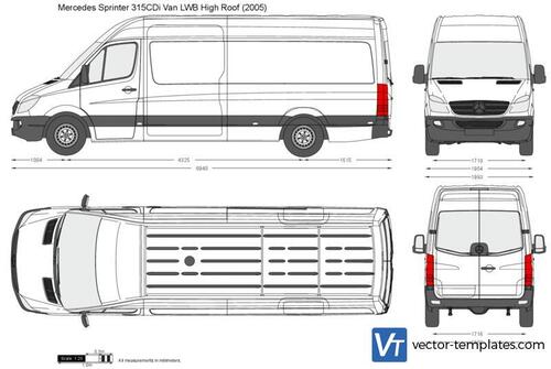 Mercedes-Benz Sprinter 315CDi Van LWB High Roof