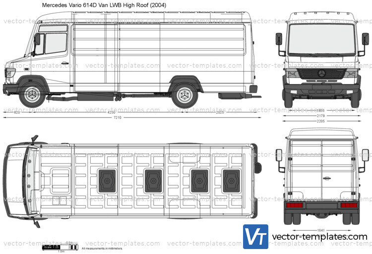 Mercedes-Benz Vario 614D Van LWB High Roof