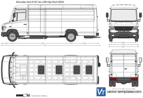 Mercedes-Benz Vario 614D Van LWB High Roof