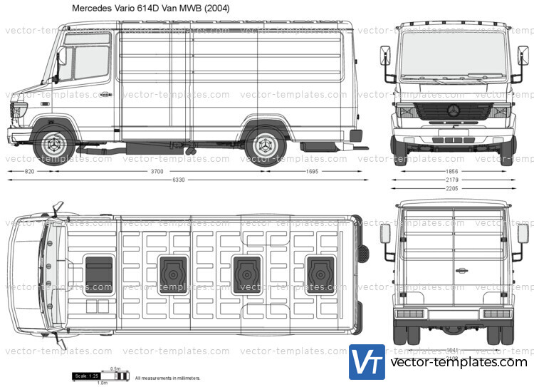 Mercedes-Benz Vario 614D Van MWB