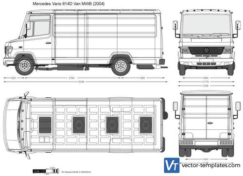 Mercedes-Benz Vario 614D Van MWB