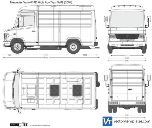 Mercedes-Benz Vario 814D High Roof Van SWB