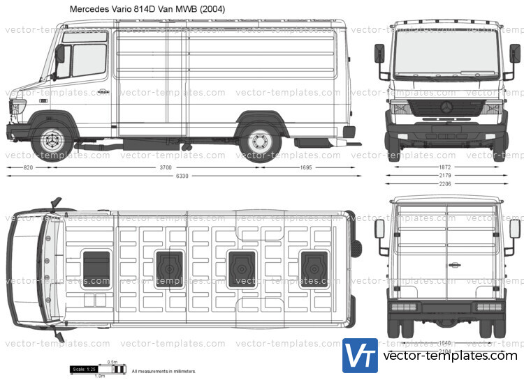 Mercedes-Benz Vario 814D Van MWB