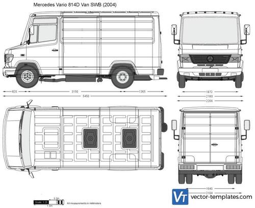 Mercedes-Benz Vario 814D Van SWB