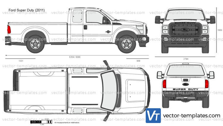 Ford F-250 Super Duty SuperCab LWB 158