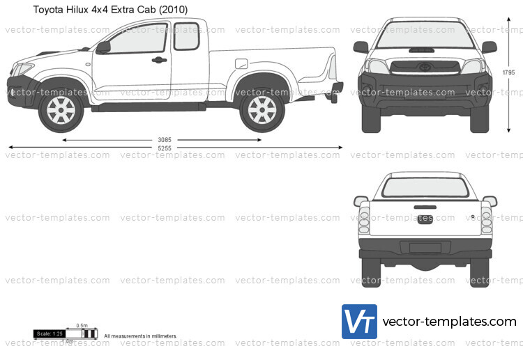 Toyota Hilux 4x4 Extra Cab