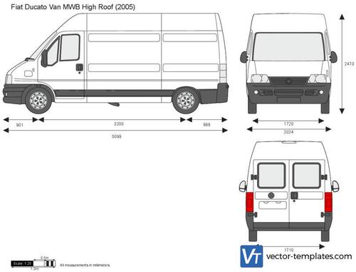 Fiat Ducato Van MWB High Roof